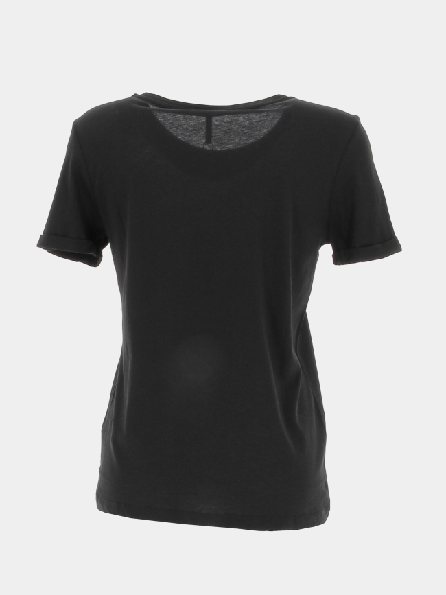 T-shirt kita life coeur noir femme - Only