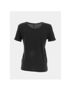 T-shirt kita life coeur noir femme - Only