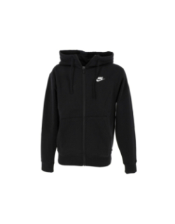 Sweat zippé à capuche sportswear club noir homme - Nike