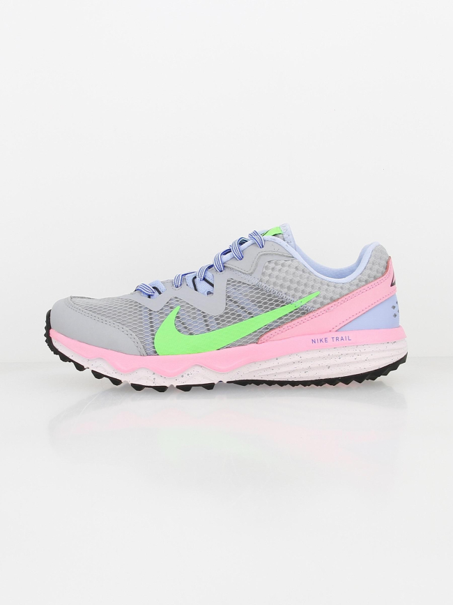 Chaussures de trail juniper gris rose vert femme - Nike