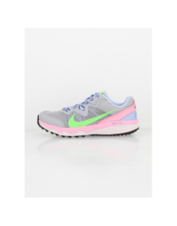 Chaussures de trail juniper gris rose vert femme - Nike