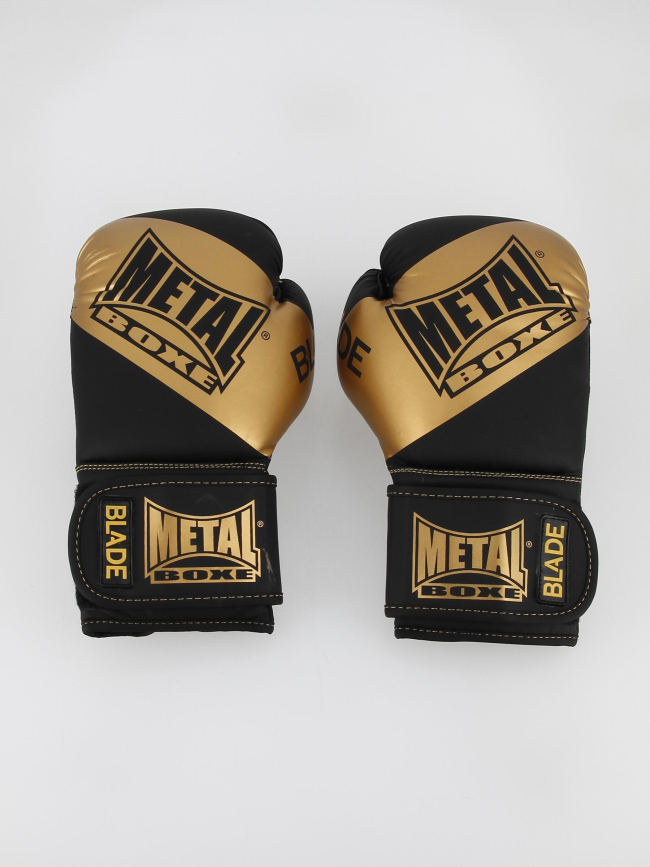 Gants de boxe t8 entrainement doré - Metal Boxe