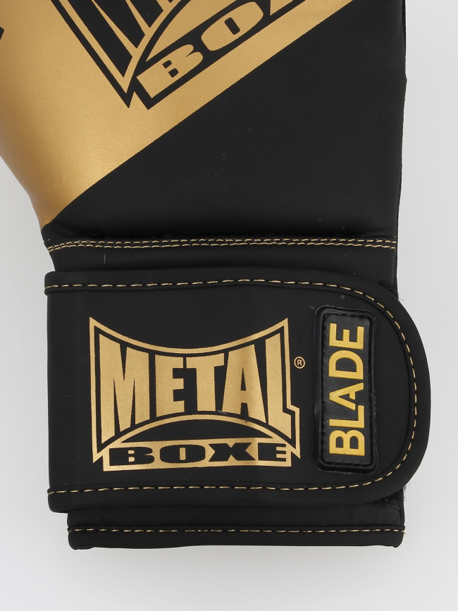 Gants de boxe t8 entrainement doré - Metal Boxe