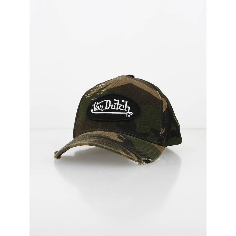 Casquette camouflage kaki homme - Von Dutch