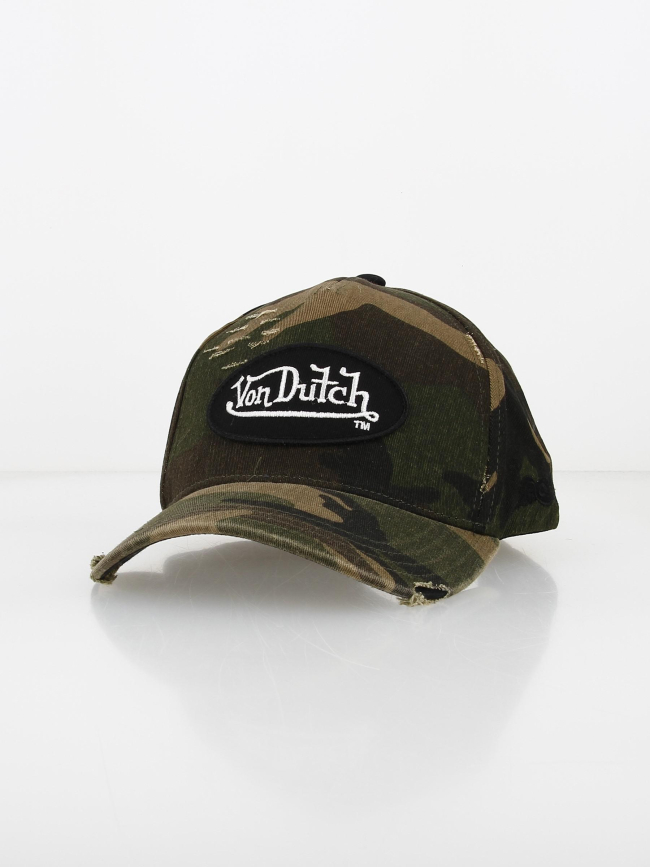 Casquette camouflage kaki homme - Von Dutch