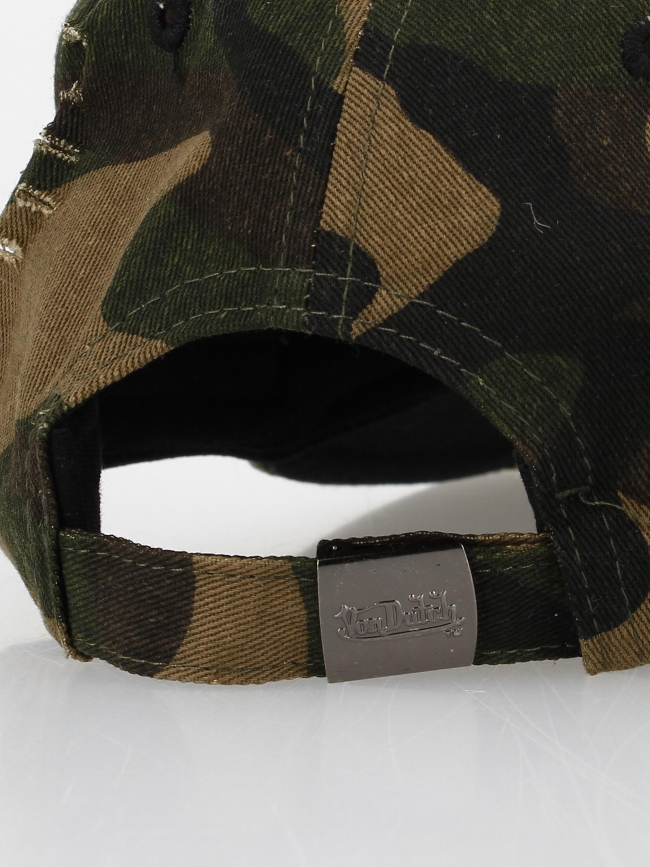 Casquette camouflage kaki homme - Von Dutch