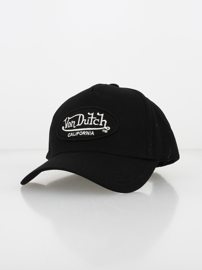 Casquette uni noir homme - Von Dutch