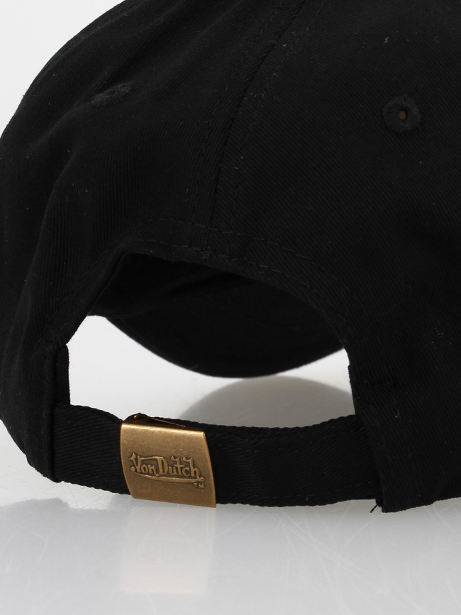 Casquette uni noir homme - Von Dutch