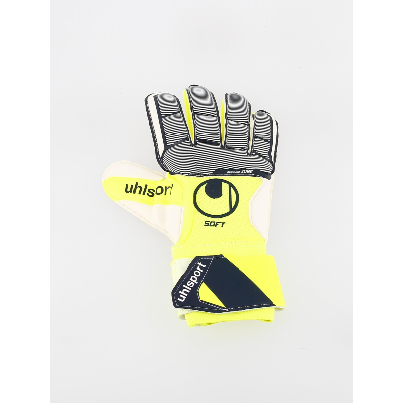 Gants de gardien de football soft advanced jaune - Uhlsport