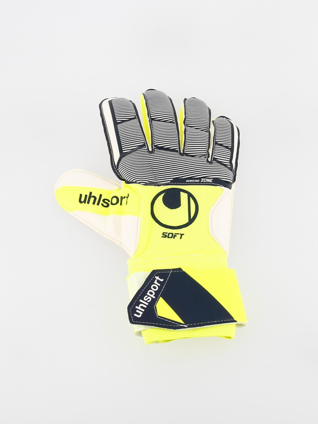 Gants de gardien de football soft advanced jaune - Uhlsport