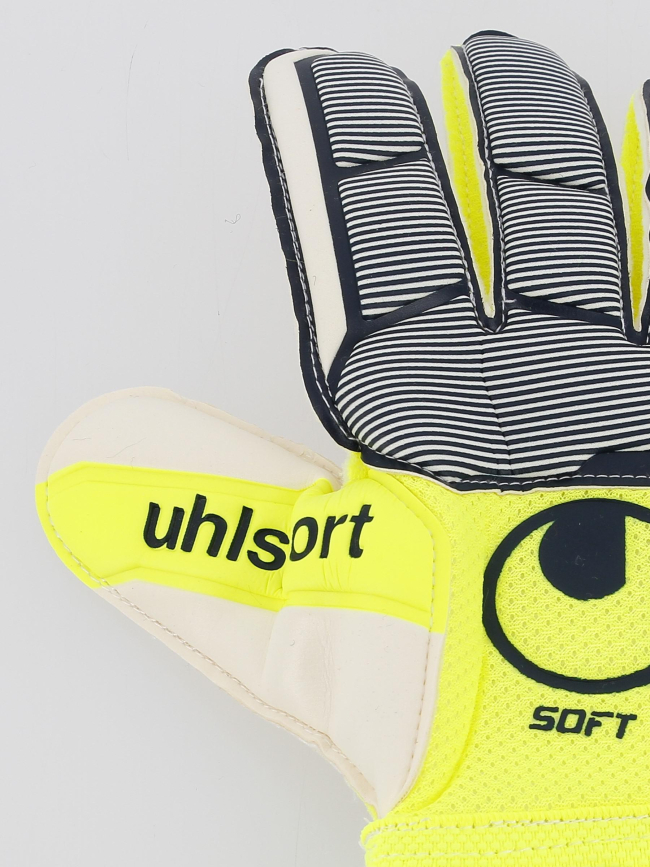 Gants de gardien de football soft advanced jaune - Uhlsport