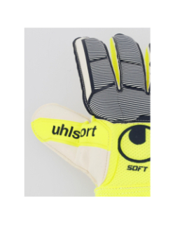 Gants de gardien de football soft advanced jaune - Uhlsport