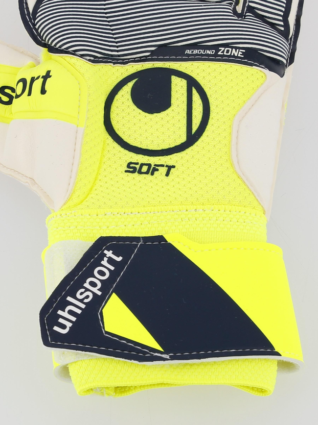 Gants de gardien de football soft advanced jaune - Uhlsport