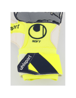 Gants de gardien de football soft advanced jaune - Uhlsport