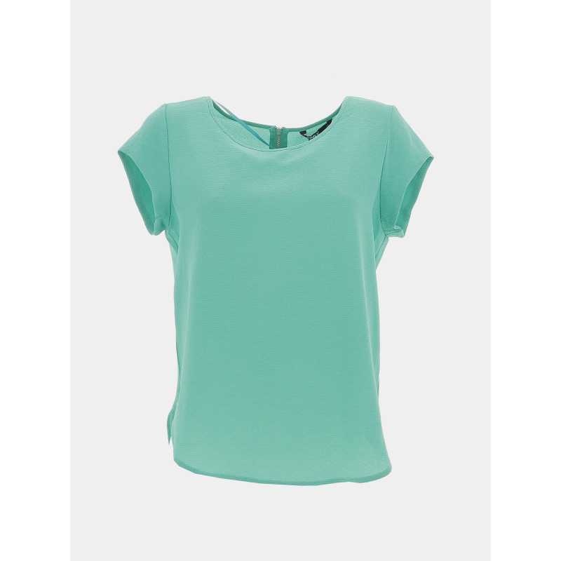 T-shirt vic vert femme - Only