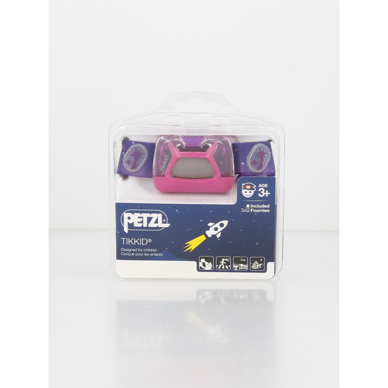 Lampe frontale tikkid rose enfant - Petzl