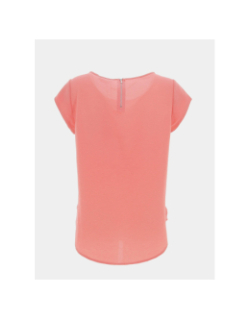 T-shirt vic rose femme - Only