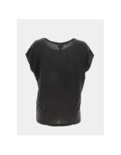 T-shirt uni ava plain noir femme - Vero Moda