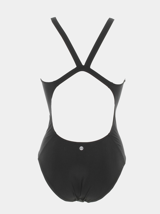 Maillot de bain natation 1 pièce 3S noir femme - Adias