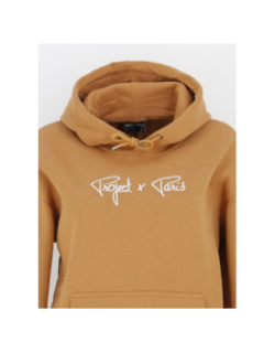 Sweat à capuche signature camel femme - Project X Paris