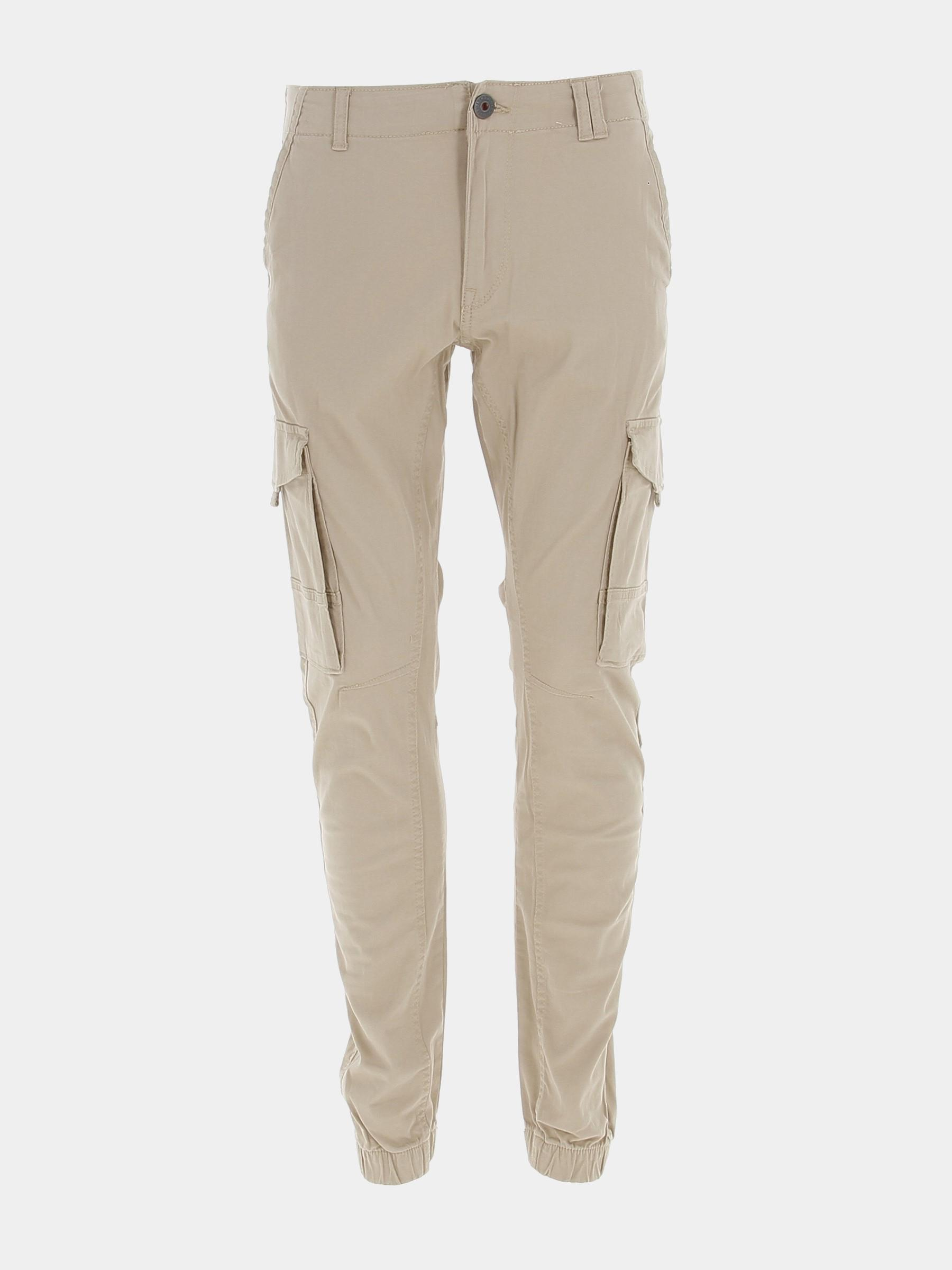 Pantalon cargo paul flake akm 542 beige homme - Jack & Jones