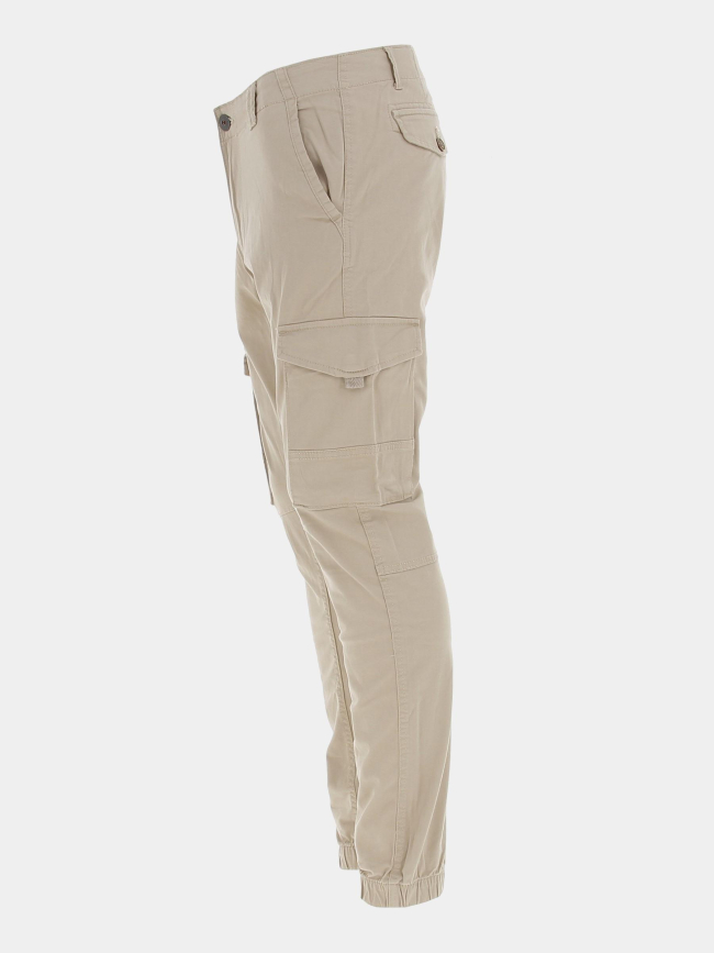 Pantalon cargo paul flake akm 542 beige homme - Jack & Jones