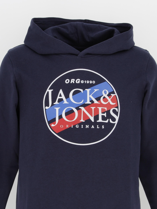 Sweat à capuche jorcodyy bleu marine garçon - Jack & Jones