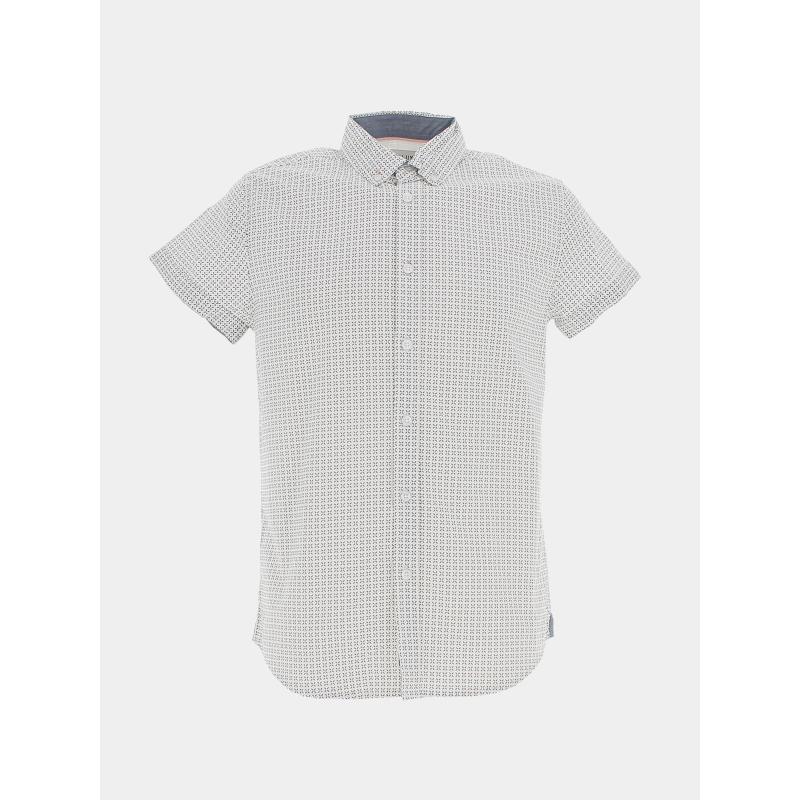 Chemise manche courte bogy blanc homme - Deeluxe