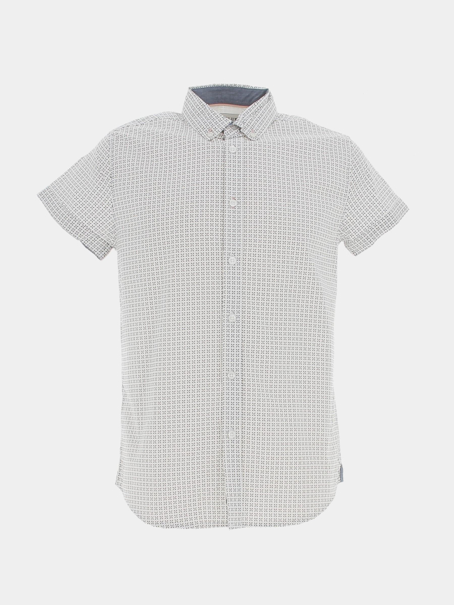 Chemise manche courte bogy blanc homme - Deeluxe