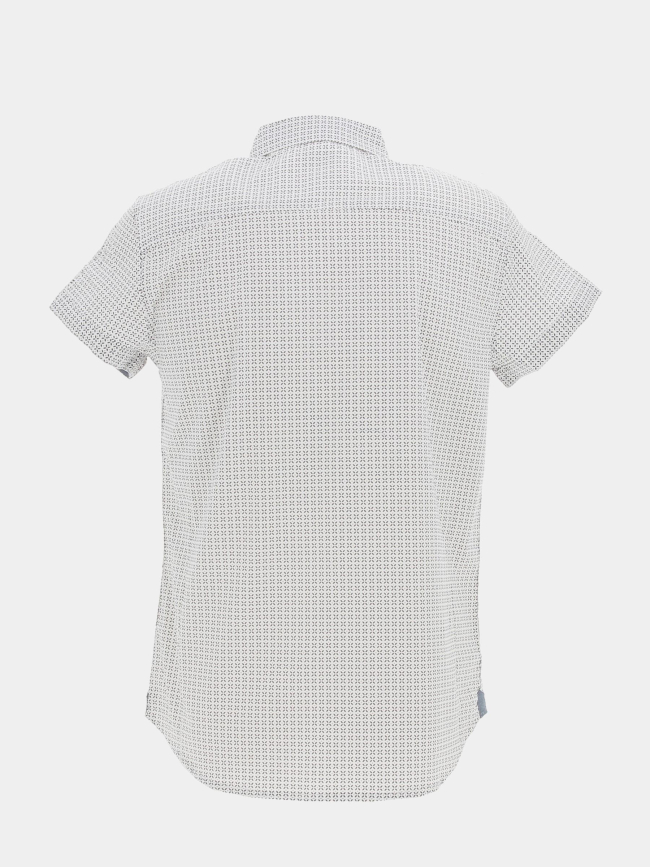 Chemise manche courte bogy blanc homme - Deeluxe