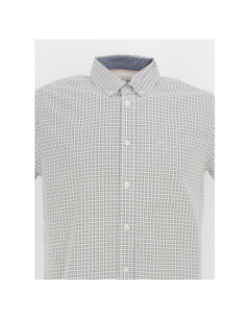 Chemise manche courte bogy blanc homme - Deeluxe