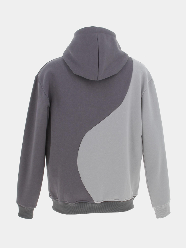 Sweat à capuche bicolore gris homme - Project X Paris