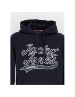 Sweat à capuche trevor bleu marine homme - Jack & Jones