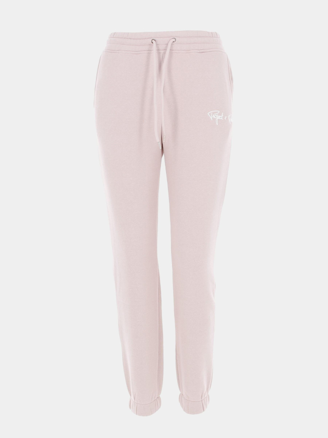 Jogging uni signature rose femme - Project X Paris