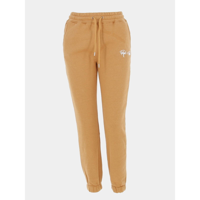 Jogging uni signature camel femme - Project X Paris