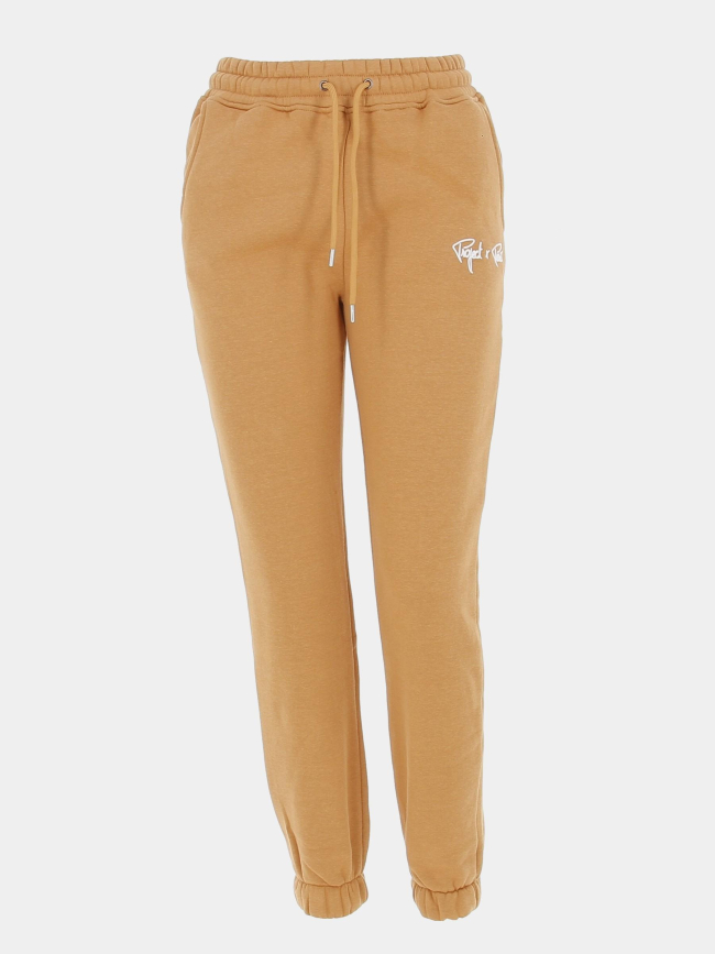 Jogging uni signature camel femme - Project X Paris