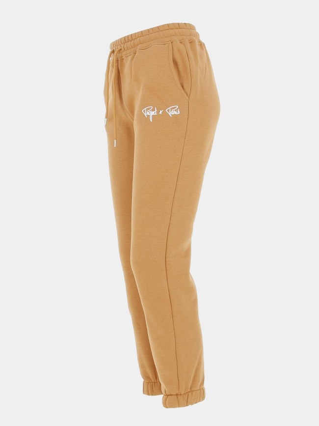 Jogging uni signature camel femme - Project X Paris