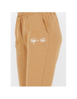 Jogging uni signature camel femme - Project X Paris