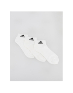 Pack 3 paires de chaussettes basses blanc - Adidas