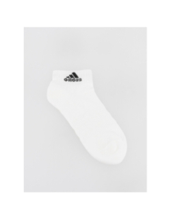 Pack 3 paires de chaussettes basses blanc - Adidas