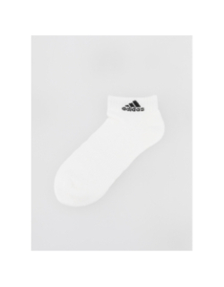 Pack 3 paires de chaussettes basses blanc - Adidas