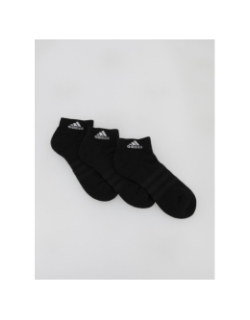 Pack 3 paires de chaussettes basses noir - Adidas