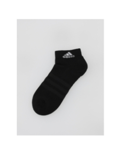 Pack 3 paires de chaussettes basses noir - Adidas