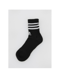 Pack 3 paires de chaussettes hautes 3S noir - Adidas