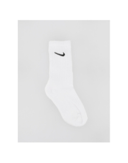 Pack 3 paires de chaussettes cush crew blanc - Nike