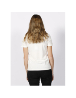 T-shirt kita life coeur blanc femme - Only