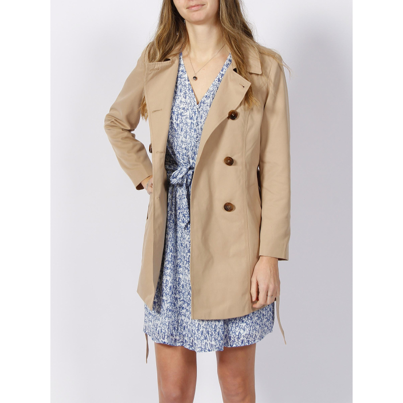 Veste trench valérie beige femme - Only