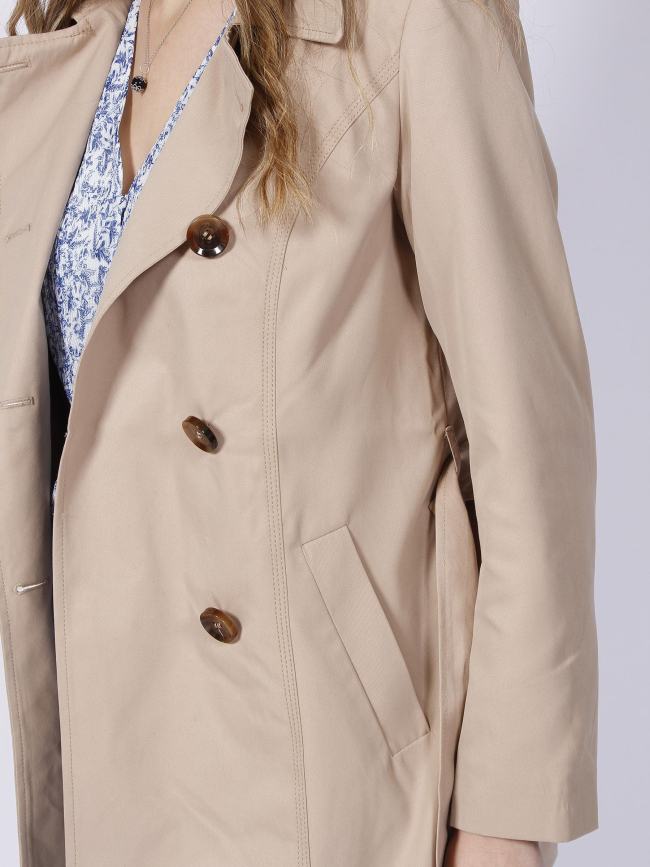 Veste trench valérie beige femme - Only