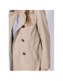 Veste trench valérie beige femme - Only