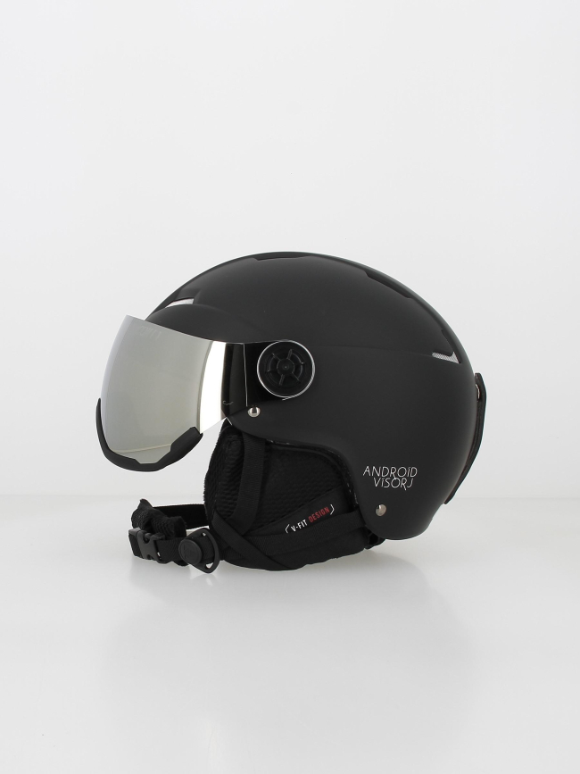 Casque de ski visière android visor noir enfant - Cairn